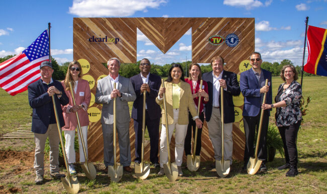 Photo of Project Partners at the Clearloop Panola County Groundbreaking Celebration