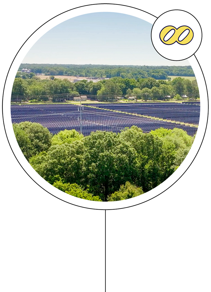 Panola County, MS Solar Farm Aerial